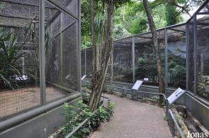 Parrot Paradise, complexe de volières pour psittacidés