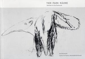 <strong>Tier Park Räume, Zeichnen im Zoo Dortmund</strong>, Zoo Dortmund, Institut für Kunst, Universität Dortmund, Foyerpavillon der Universität Dortmund, 19.05-02.06.2003