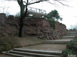 Terrasse au sommet du Lauterberg