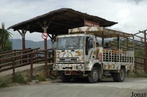 Camion de transport de zone en zone