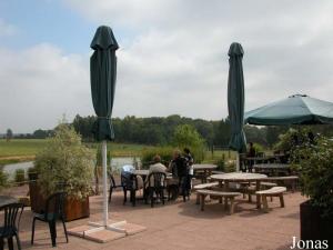 Terrasse panoramique du self "Le Baobab"