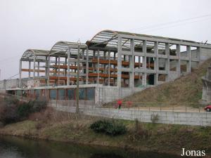 Chantier de la nouvelle serre tropicale