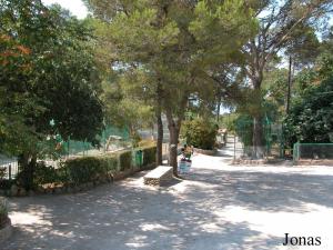 Place centrale du parc