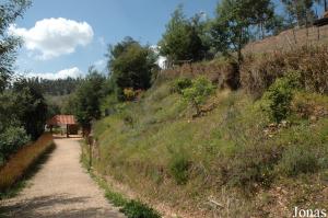 Hilly landscape of Omega Parque