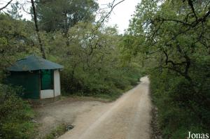 Natural setting of the park